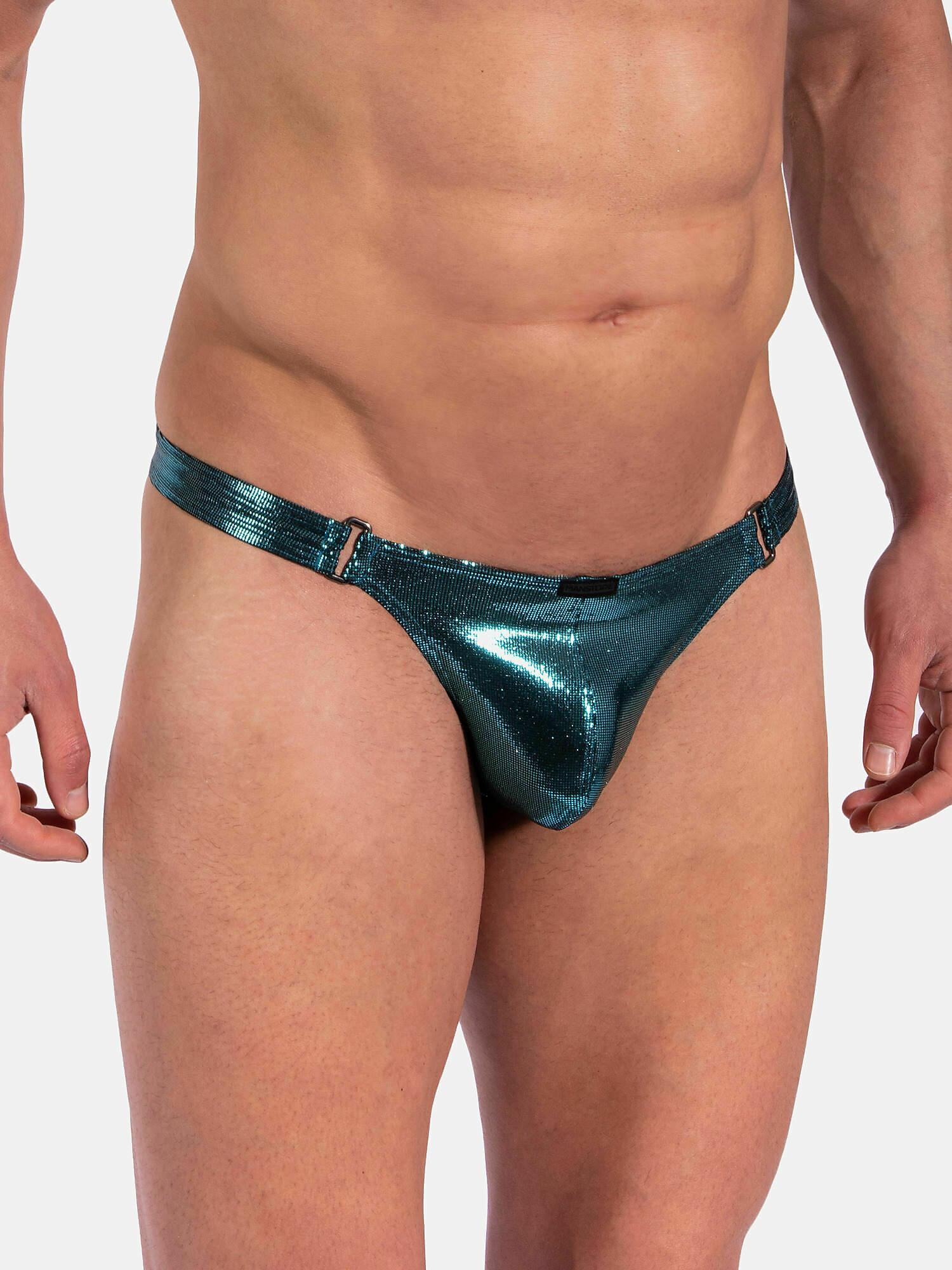 Image of String Tower Badeanzug Beachclub Unisex Blau XL