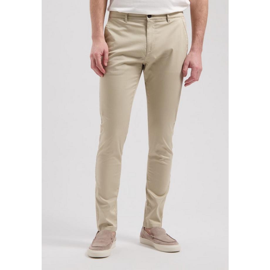 Dstrezzed Charlie Chino Peach Satin Slim Fit Pantaloni  