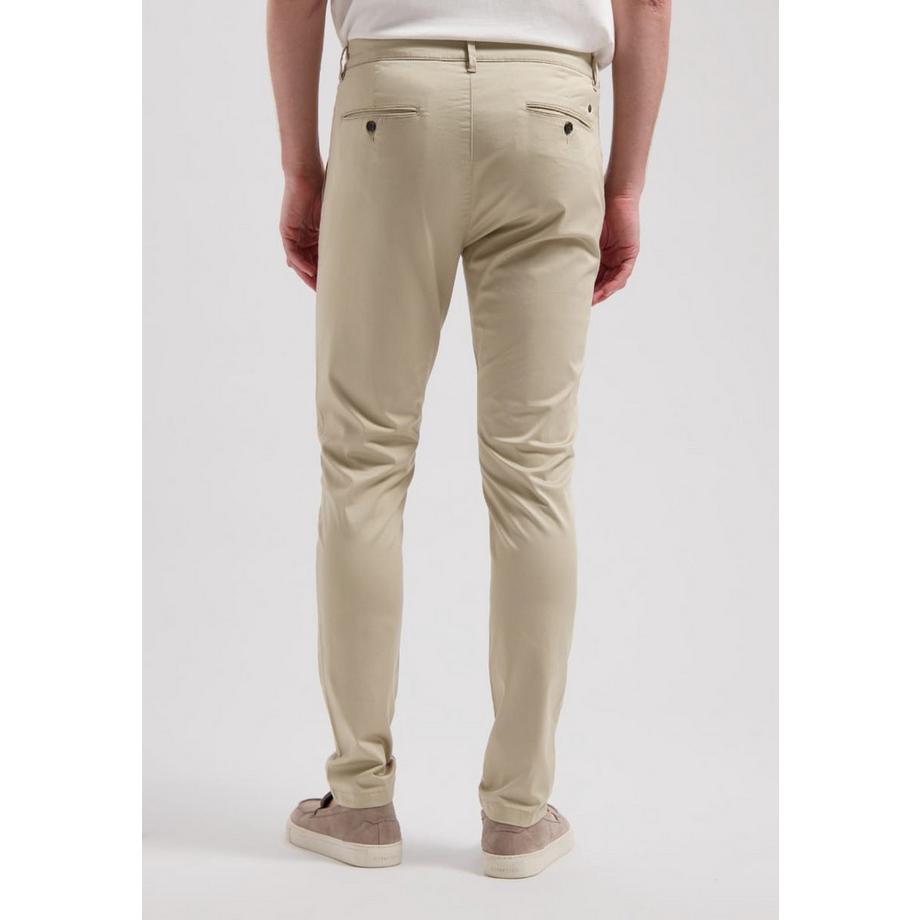 Dstrezzed Charlie Chino Peach Satin Slim Fit Pantaloni  