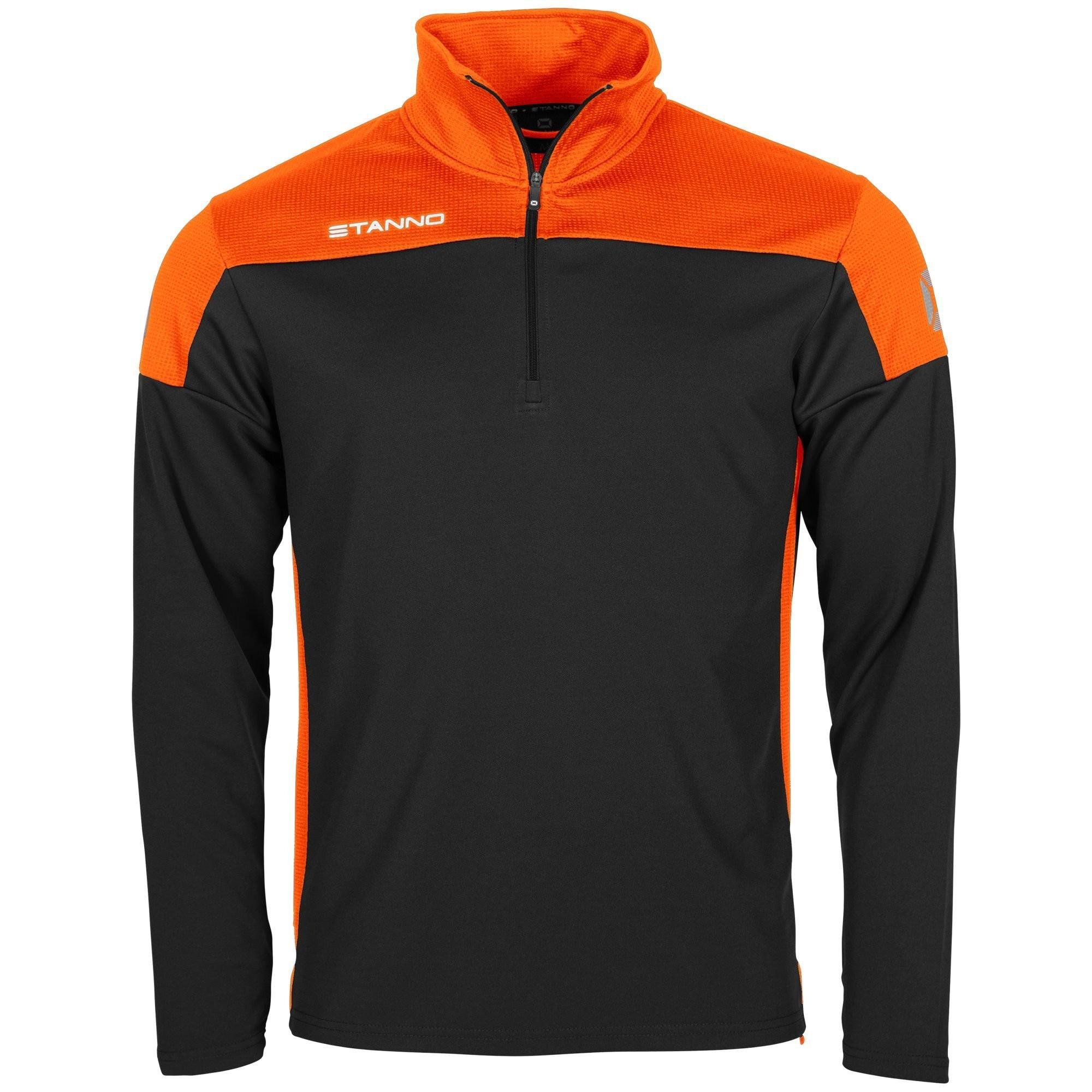 Image of Trainingsjacke 1/4 Oberteil Mit Reißverschluss Pride Unisex Schwarz / Orange XXL