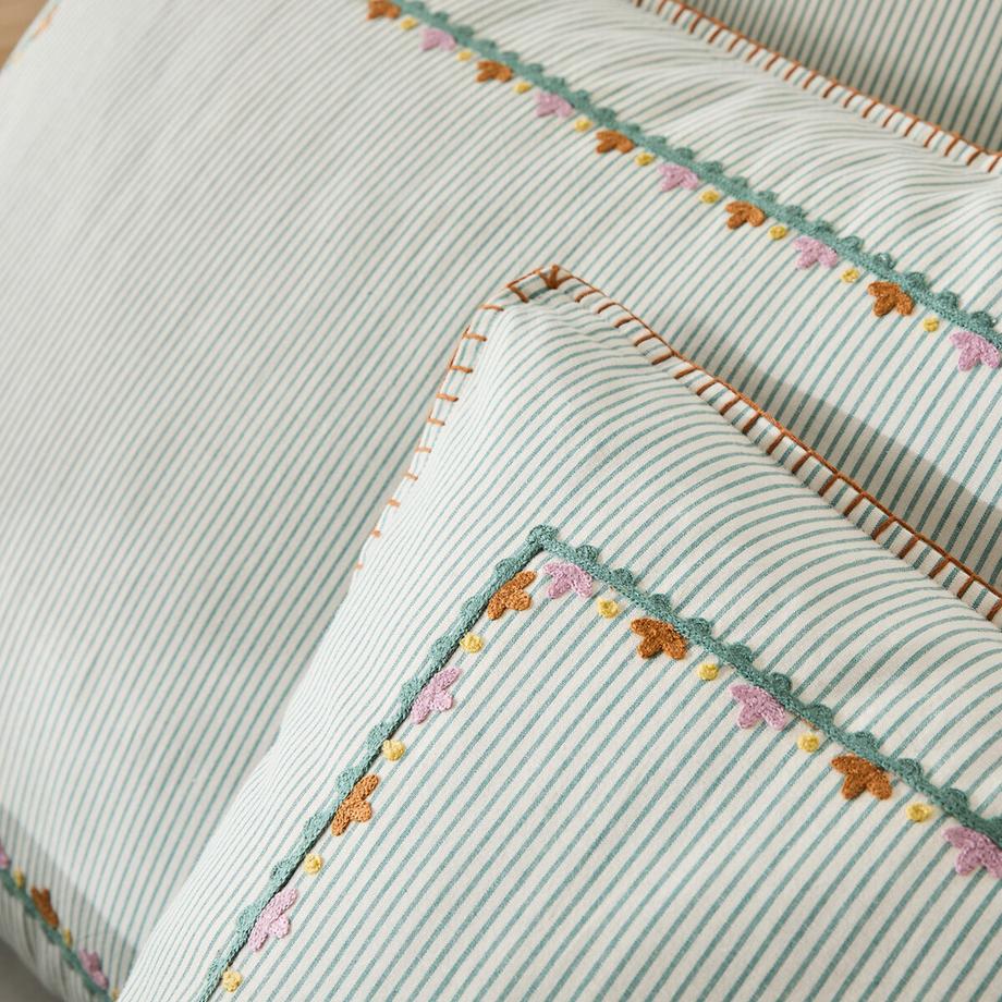 La Redoute Intérieurs Kopfkissenbezug aus gewaschener Baumwolle  