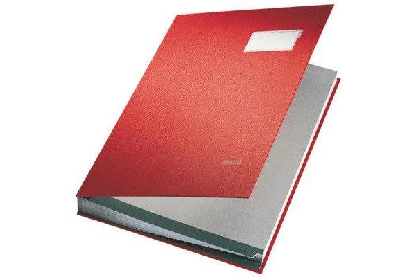 Image of LEITZ Unterschriftsmappen 57000025 rot 20 Fächer LEITZ Unterschriftsmappen 57000025 rot 20 Fächer