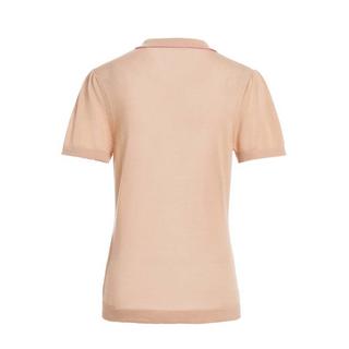 Bellemere New York  Polo da donna in tencel bicolore chic 