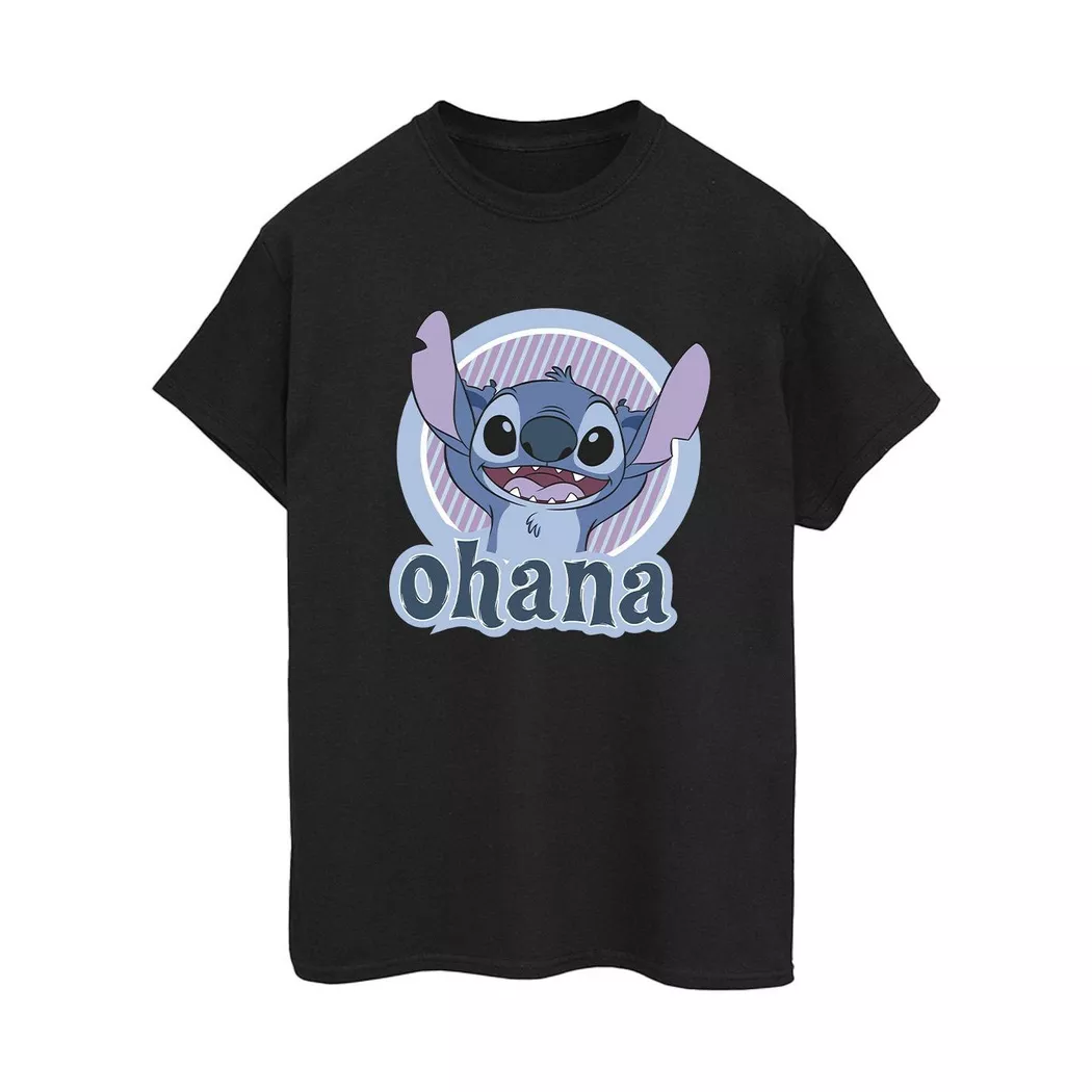 Disney - Ohana TShirt, für Damen, Schwarz, Größe XL