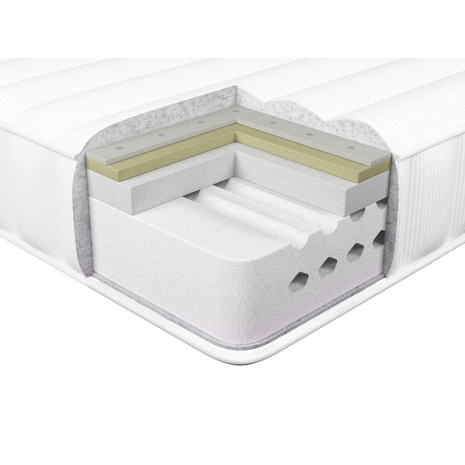 Beliani Materasso in schiuma in lattice memory foam en Schiuma PU TREASURE  