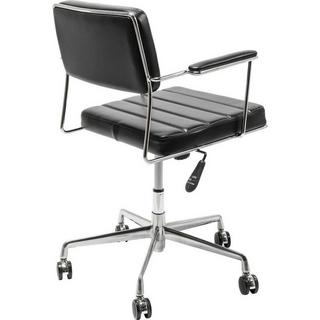 mutoni Chaise de bureau Dottore Black  