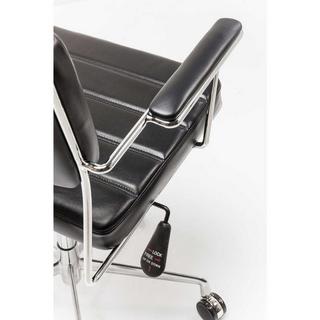 mutoni Chaise de bureau Dottore Black  