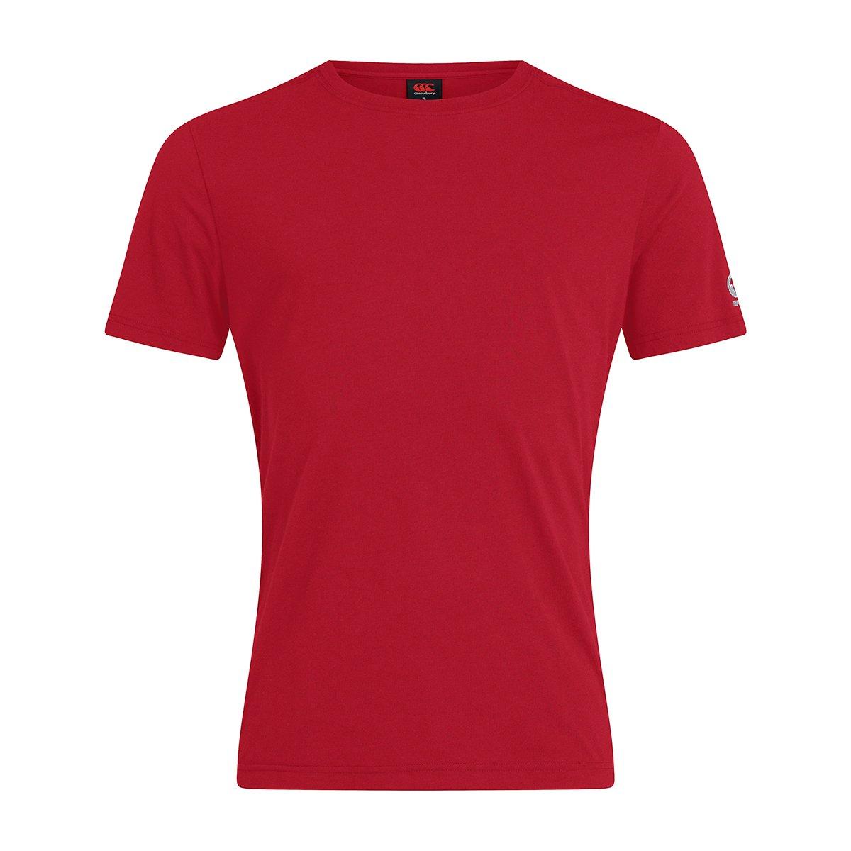 Image of Tshirt Club Plain Herren Rot Bunt M