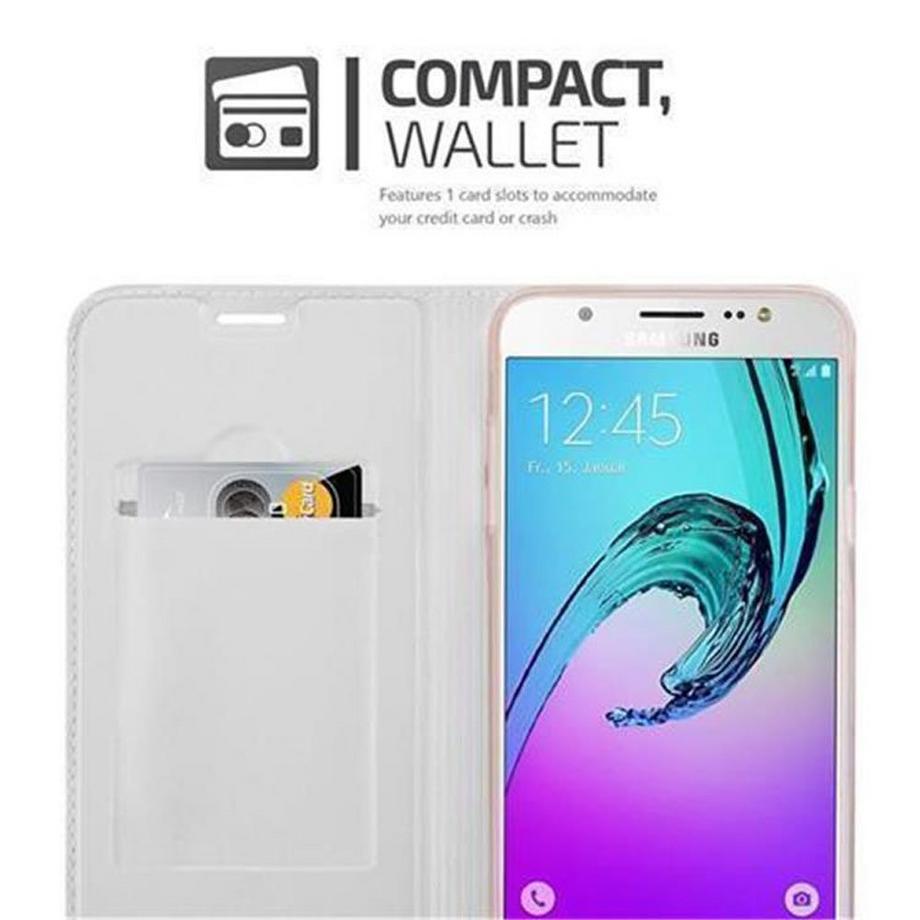 Cadorabo  Hülle für Samsung Galaxy J5 2016 Magnetverschluss, Kartenfach 