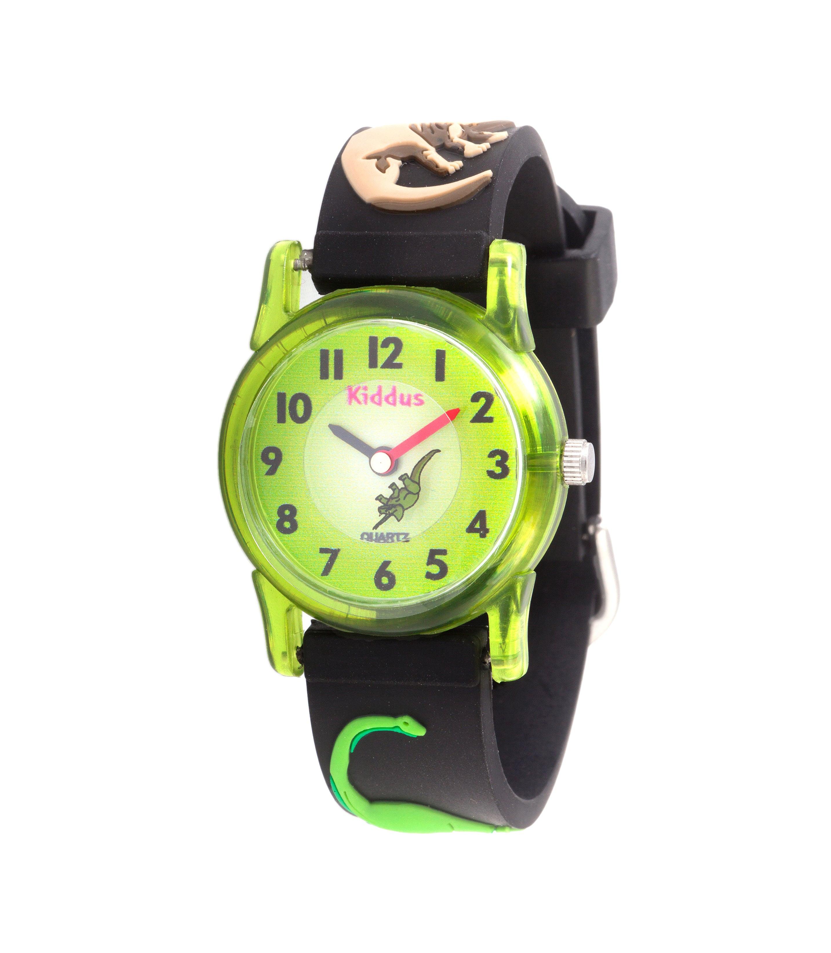 Kiddus  Time Teacher Dino Montre pour enfants 