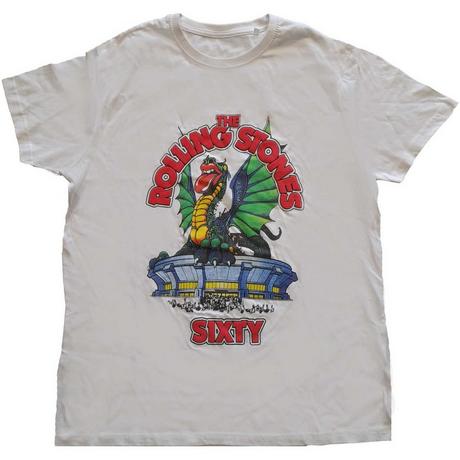 The Rolling Stones  Sixty Stadium Dragon TShirt 