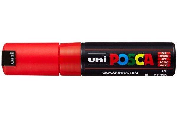 uni-ball UNI-BALL Posca Marker 4.5-5.5mm PC-7M RED rot, Rundspitze  