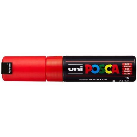 uni-ball UNI-BALL Posca Marker 4.5-5.5mm PC-7M RED rot, Rundspitze  