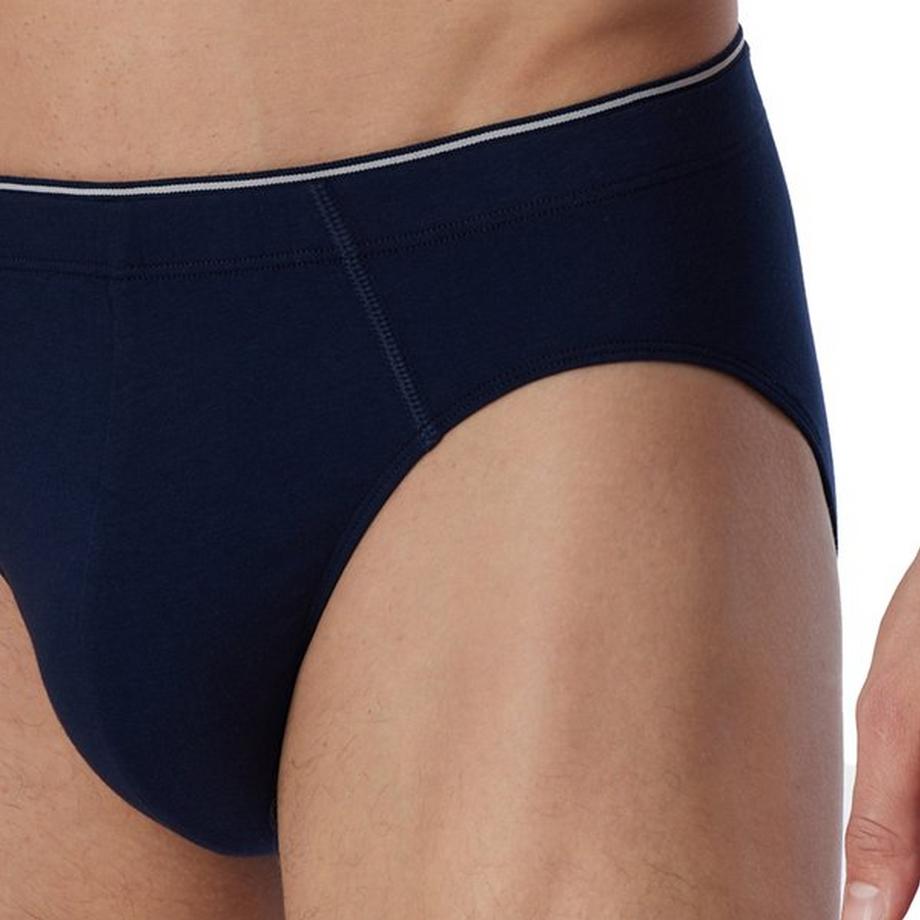 Schiesser Confezione da 3 Slip Supermini in Cotone Biologico  