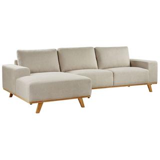 Beliani Ecksofa aus Polyester Modern NORA  