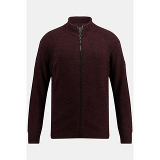 JP1880  Strickjacke, two tone, Raglan 