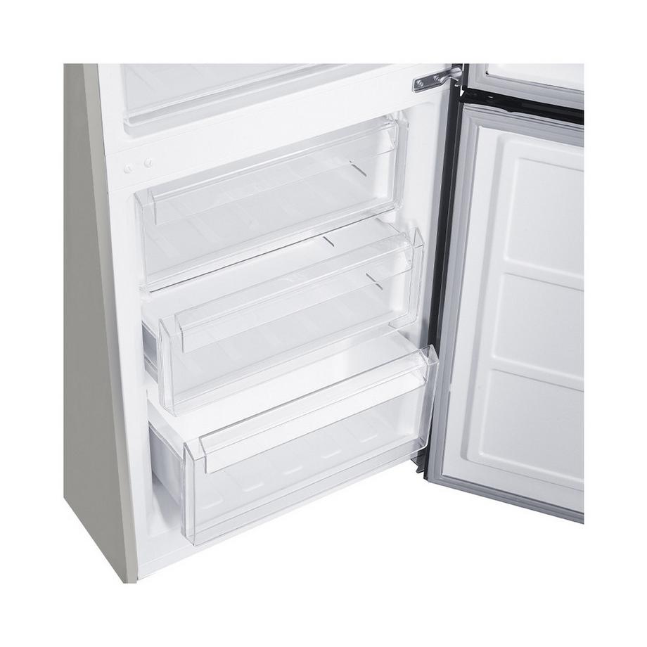 Kibernetik KSTK300 Kühl-Gefrierkombination No Frost Chromstahl  