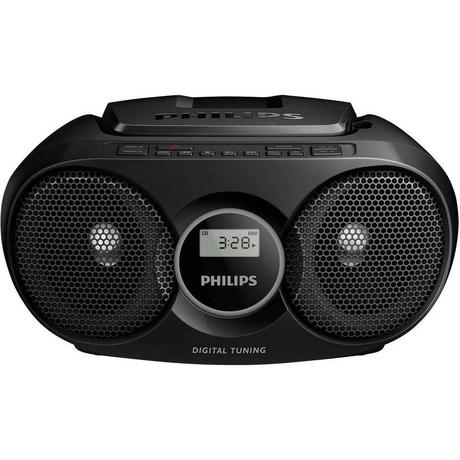 PHILIPS  Philips AZ215B/12 impianto stereo portatile Digitale 3 W FM Nero 