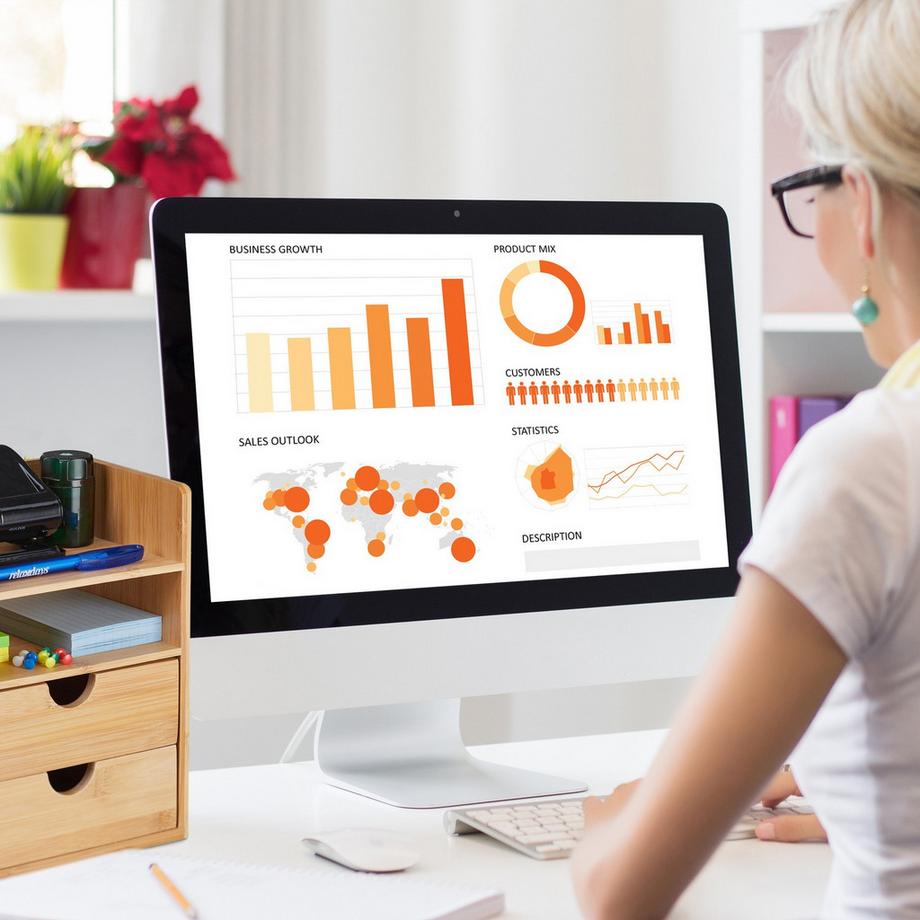 B2X Contenitore per scrivania in bambù  