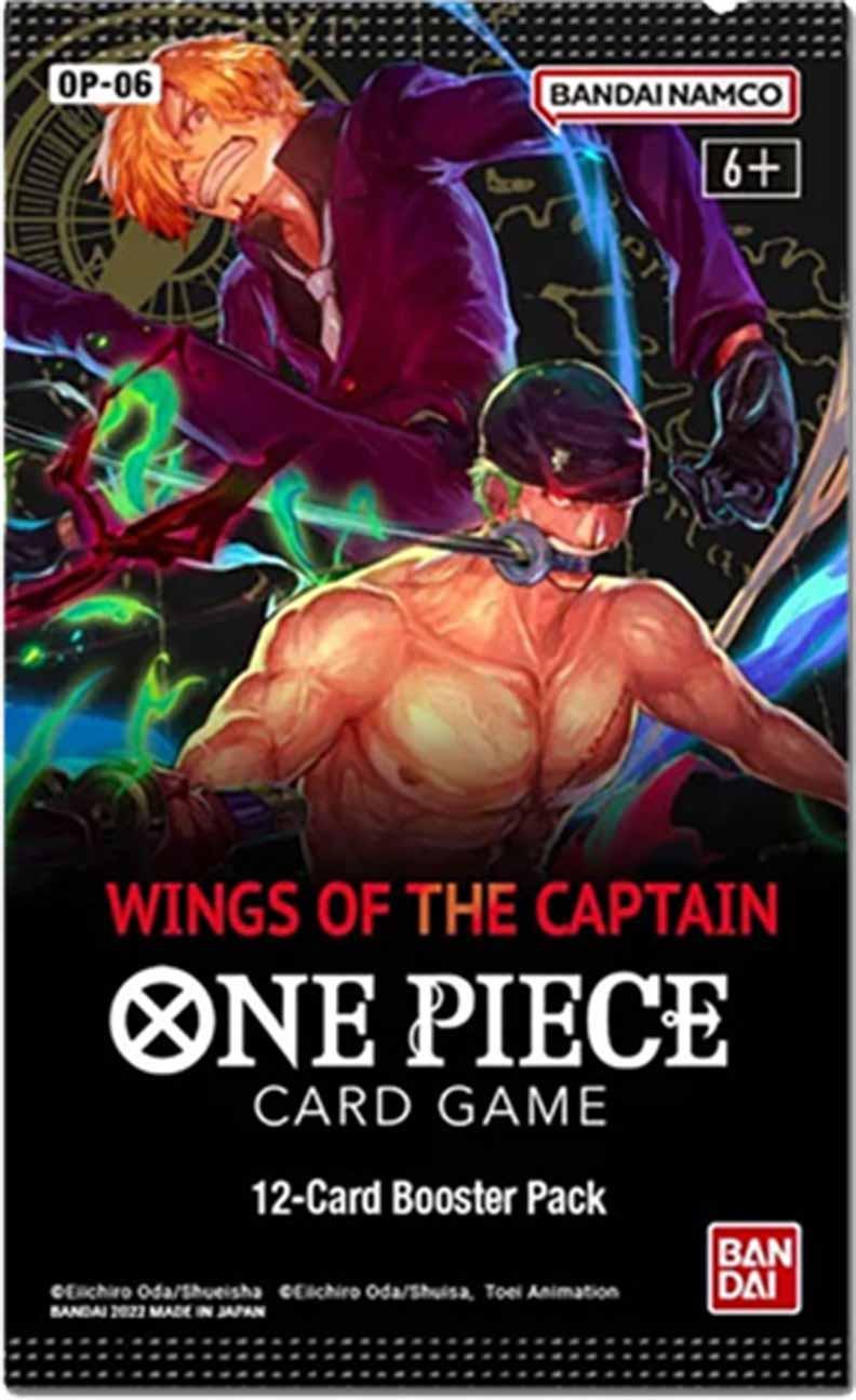 Bandai  Wings of the Captain OP06 Booster - One Piece Card Game - EN 