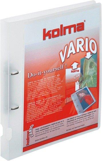 Kolma KOLMA Ringbuch Vario KF A4 02.118.00 farblos, 8cm, 20mm, 150 Blatt  