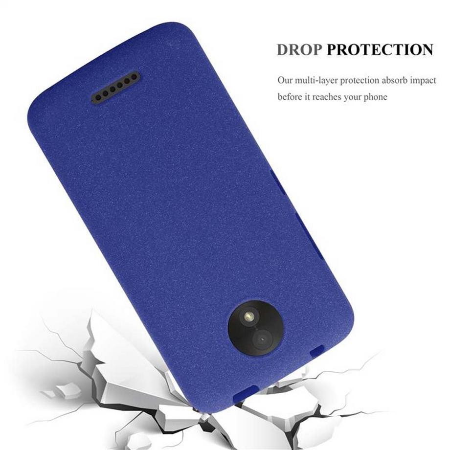 Cadorabo  Housse compatible avec Motorola MOTO C - Coque de protection en silicone TPU flexible 