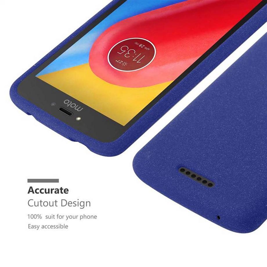 Cadorabo  Housse compatible avec Motorola MOTO C - Coque de protection en silicone TPU flexible 