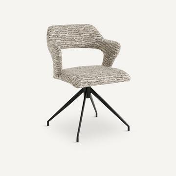 Fauteuil de table pivotant