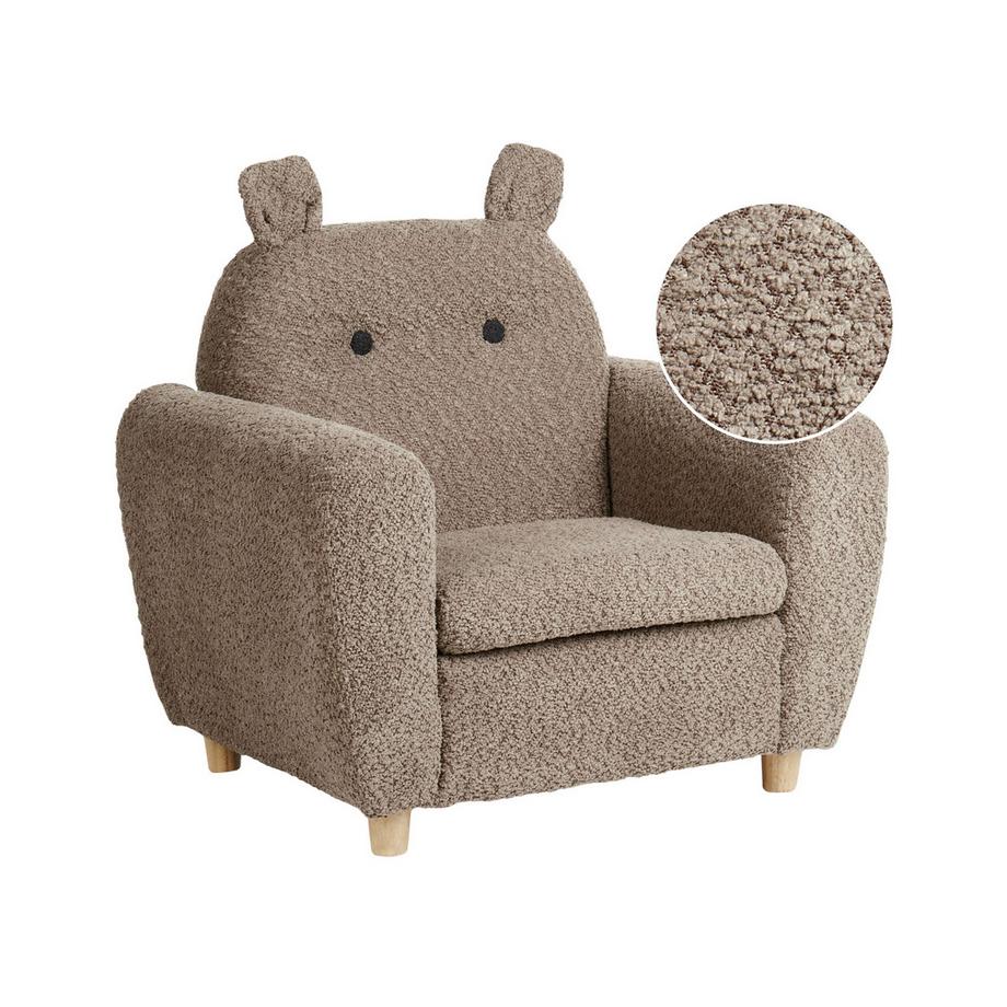 Kindersessel aus Bouclé Modern MARIBO