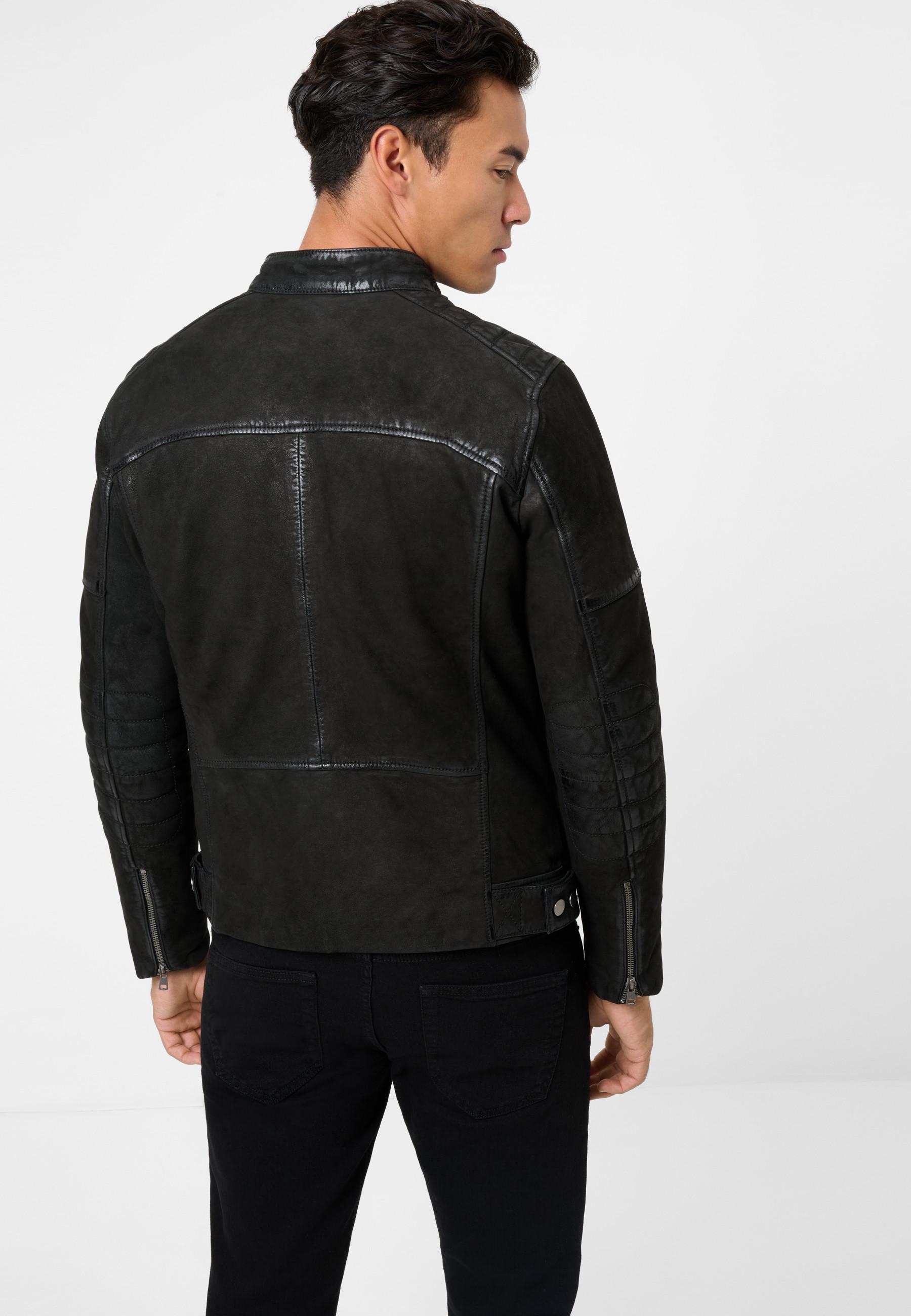 RICANO  Lederjacke Luca, im Biker-Stil 