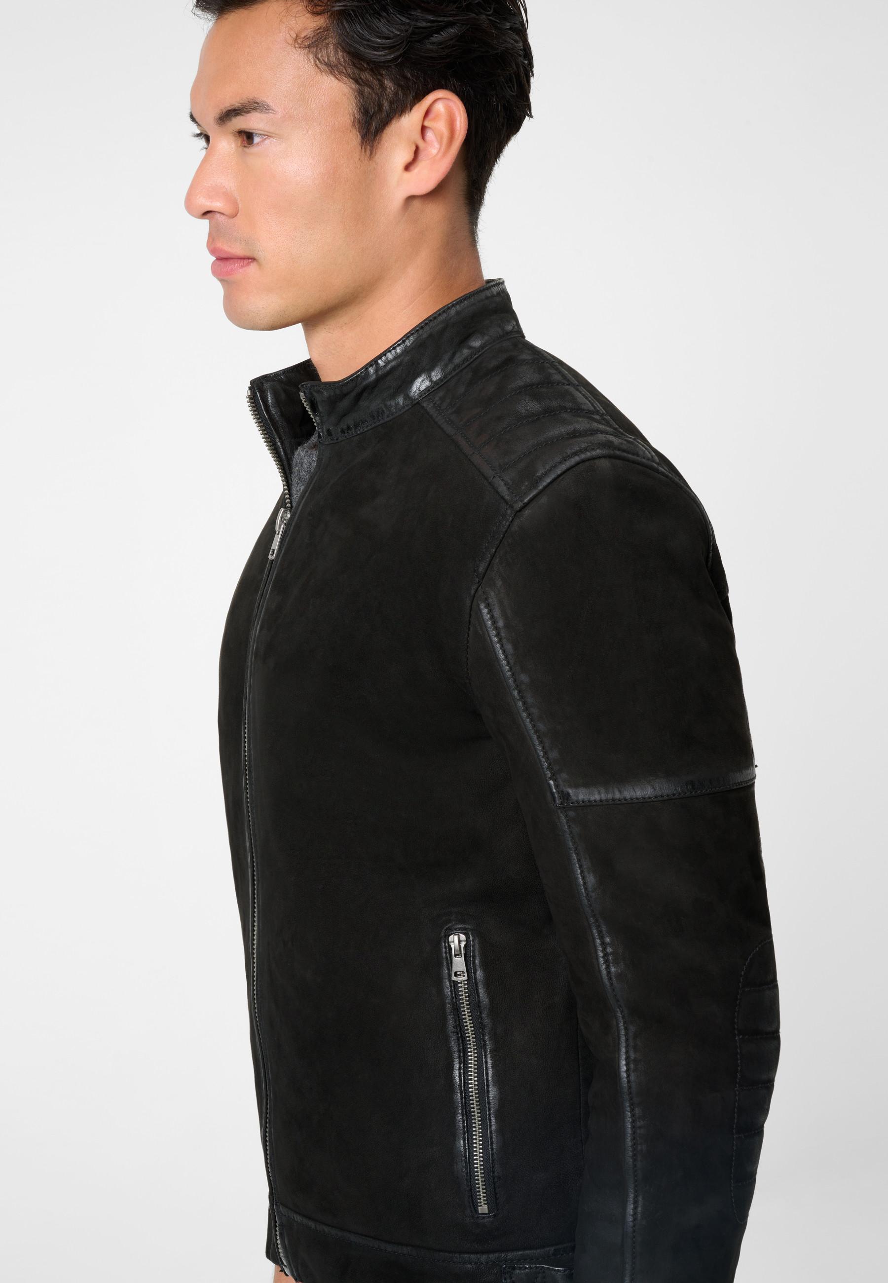 RICANO  Lederjacke Luca, im Biker-Stil 