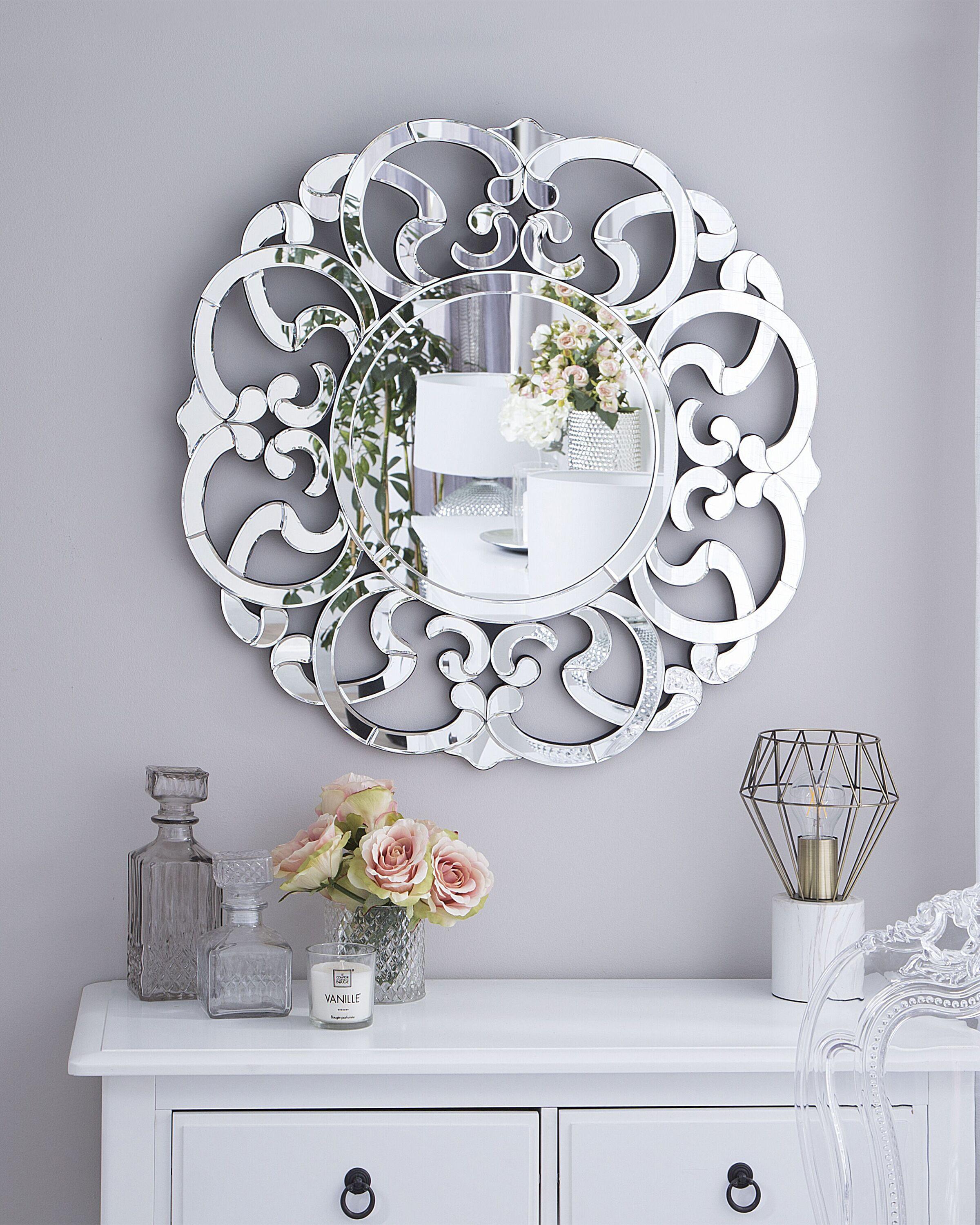 Beliani Miroir en MDF Glamour MORNAIX  