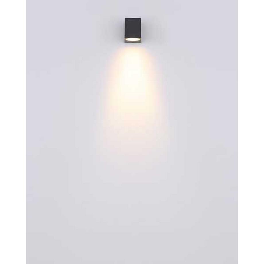 mutoni Lampe d'extérieur Veronika en fonte d'aluminium anthracite 1xGU10  