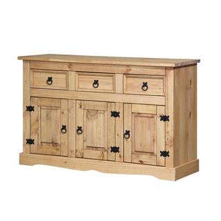 mutoni Buffet en pin massif 132x44x84  