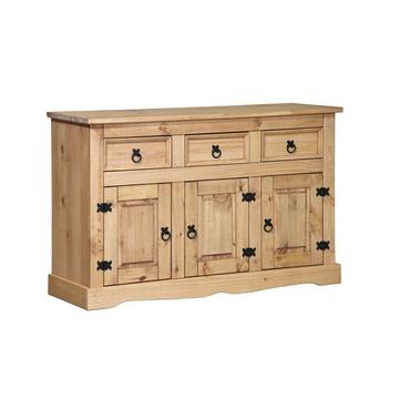 Sideboard Kiefer massiv 132x44x84