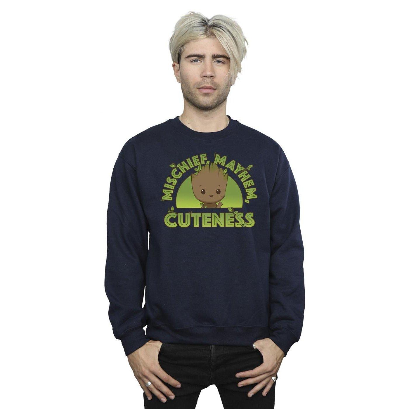 MARVEL  I Am Groot Mischief Mayhem Sweatshirt 