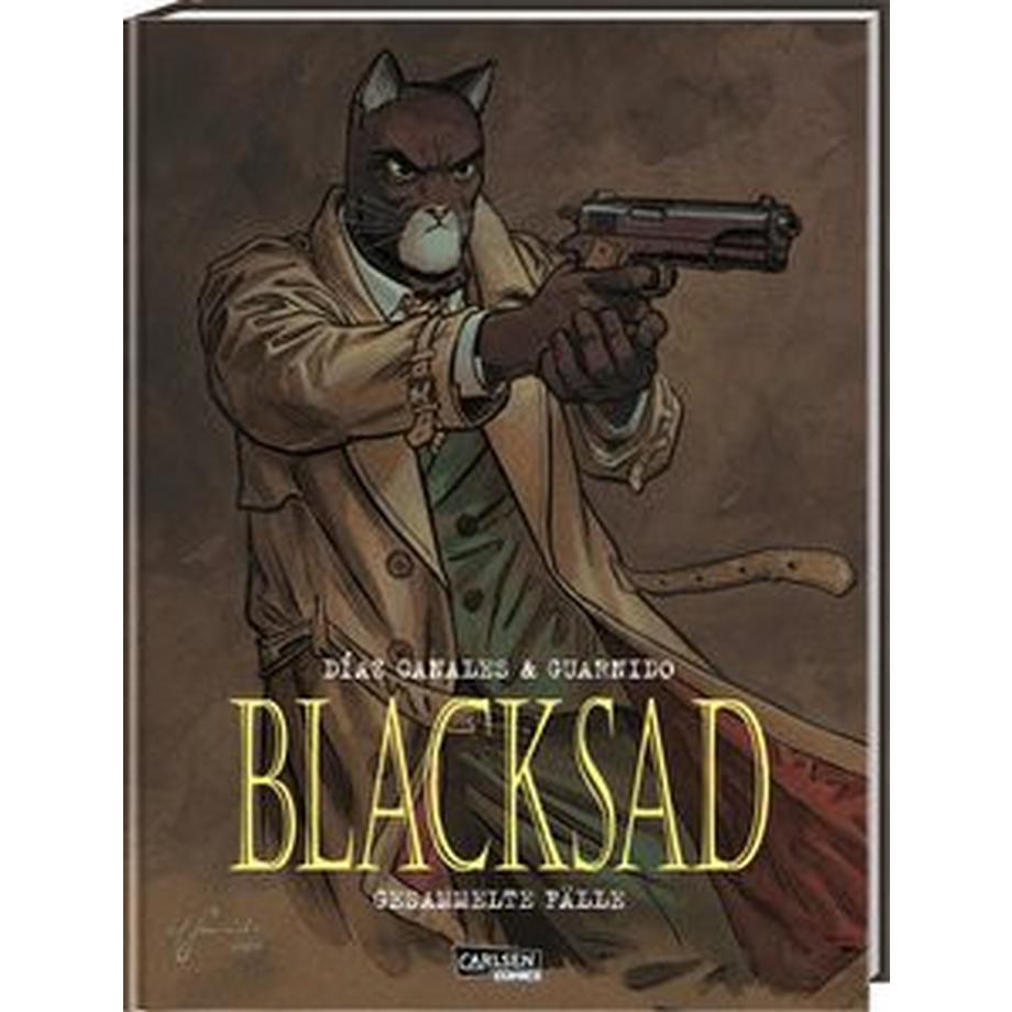 Blacksad: Gesammelte Fälle - Neuausgabe Díaz Canales, Juan; Guarnido, Juanjo (Illustrationen); Sachse, Harald (Übersetzung) Gebundene Ausgabe 