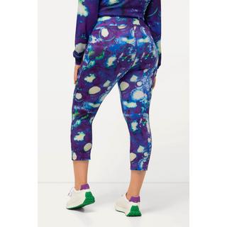 Ulla Popken  Legging technique avec poche zippée. Longueur 3/4 et taille haute. Matière recyclée. 