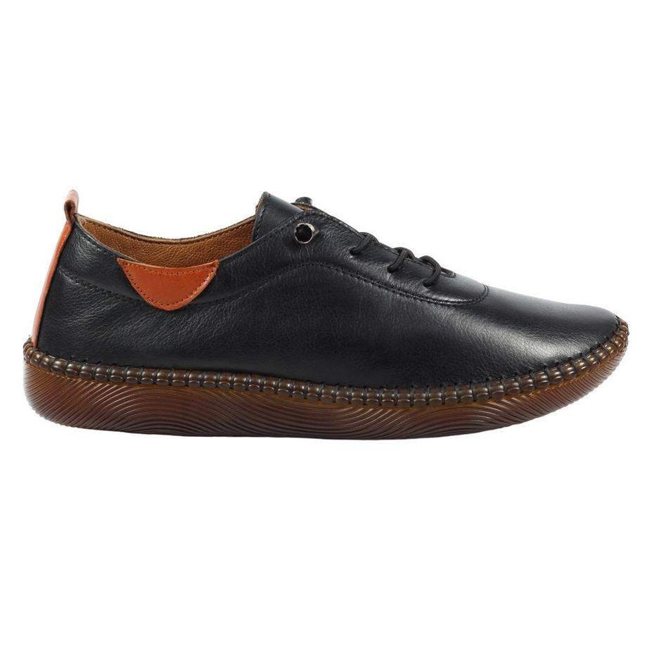 Lunar  Leinenschuhe St Vincent, Leder 