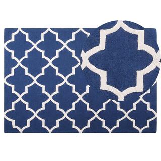 Beliani Tapis en Laine Moderne SILVAN  