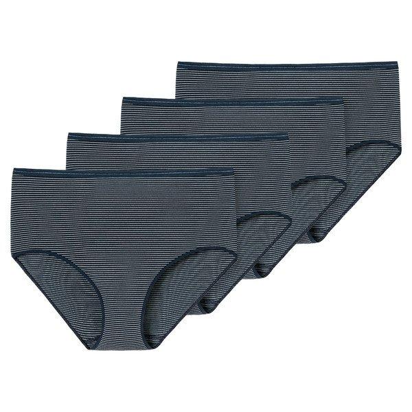 Image of 4er Pack Modal Essentials - Midi Slip Damen Blau 4XL