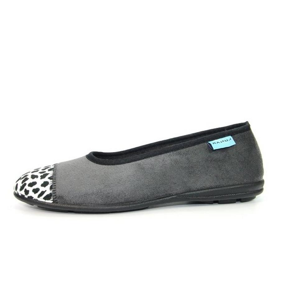 Lunar Jessie Chaussons Imprimé Léopard  
