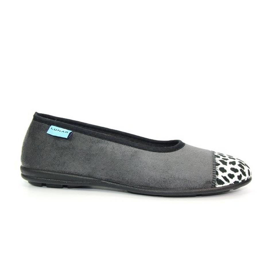 Lunar Jessie Chaussons Imprimé Léopard  