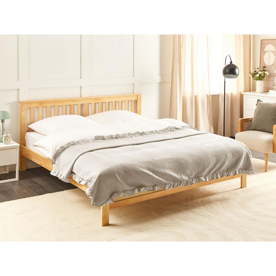 Beliani HATTON Couvre-lit en Coton  