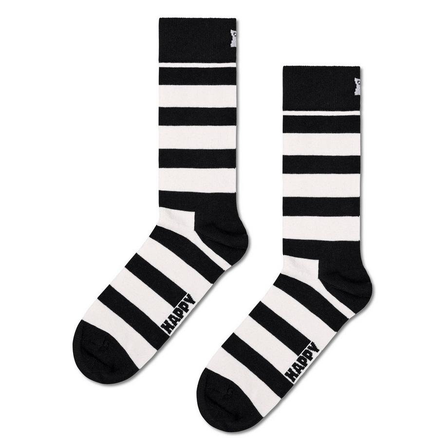 Happy Socks 4er-Pack Classic Black & White Waden Socken  