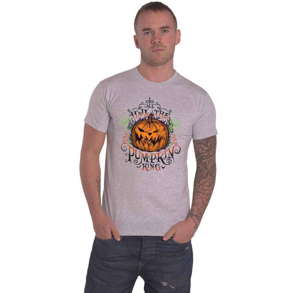 Image of All Hail The Pumpkin King Tshirt Damen Grau L