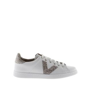 Victoria  scarpe in pelle tennis glitter 