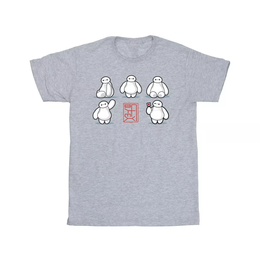 Disney - Big Hero 6 TShirt, für Herren, Grau, Größe L