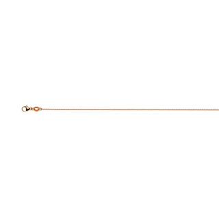 MUAU Schmuck  Collier Rundanker Rotgold 750, 1.2mm, 50cm 