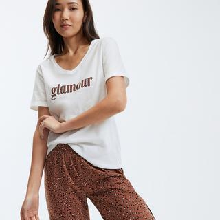 La Redoute Collections  Pyjama mit Animal Print 